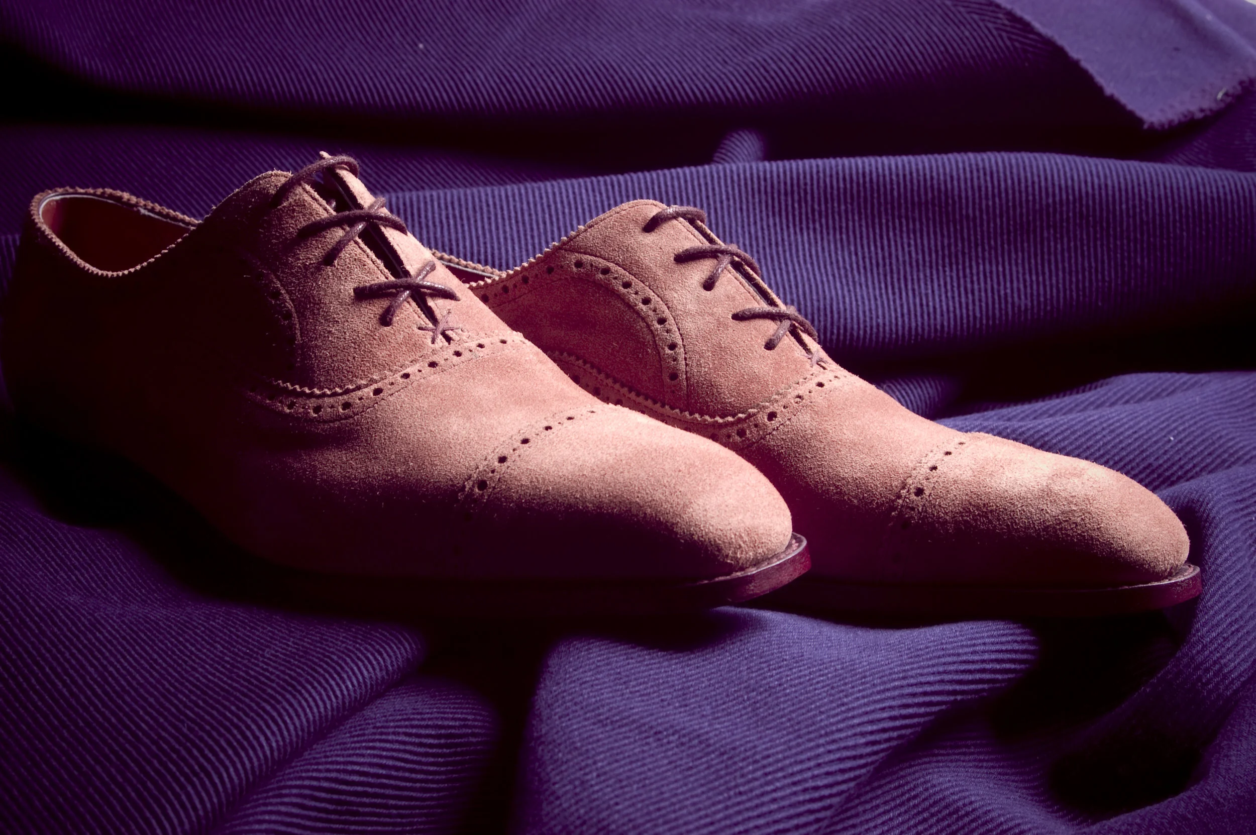 HARABORO SNUFF SUEDE — BARKER BLACK